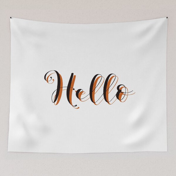 Item preview, Hello, trendy, hello future, hello world designed and sold by Happy  Soul Store.