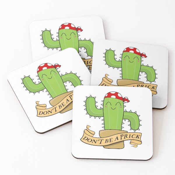 Item preview, Don't Be a Prick Pirate Cactus: Sailing Against Negative Tides designed and sold by ShutterStudios.