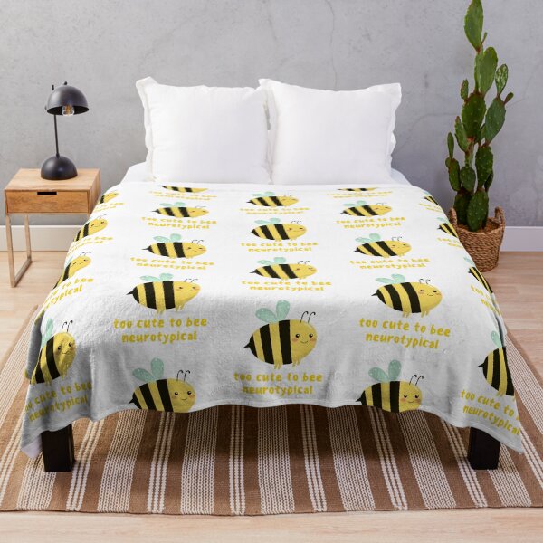 Item preview, Too cute to bee neurotypical | ADHD & Autism  designed and sold by LemonbatStudio.
