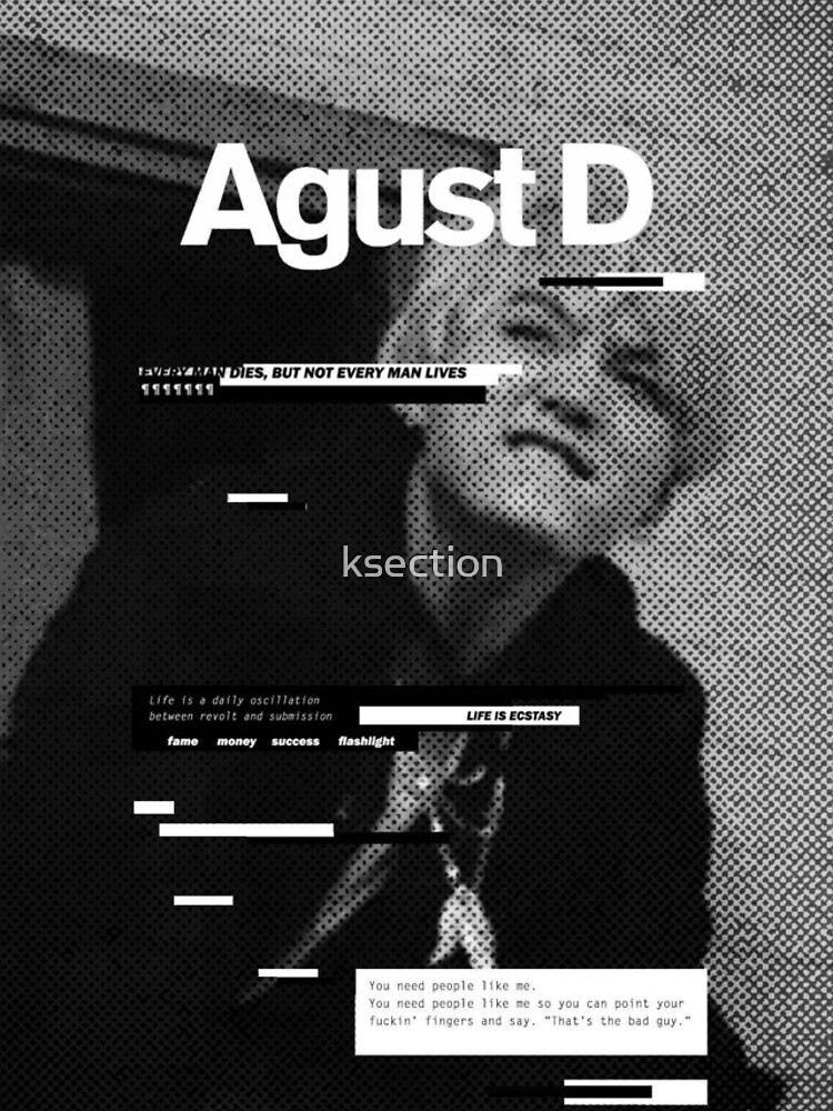 Disover AGUST D Phone Case BTS  iPhone Case
