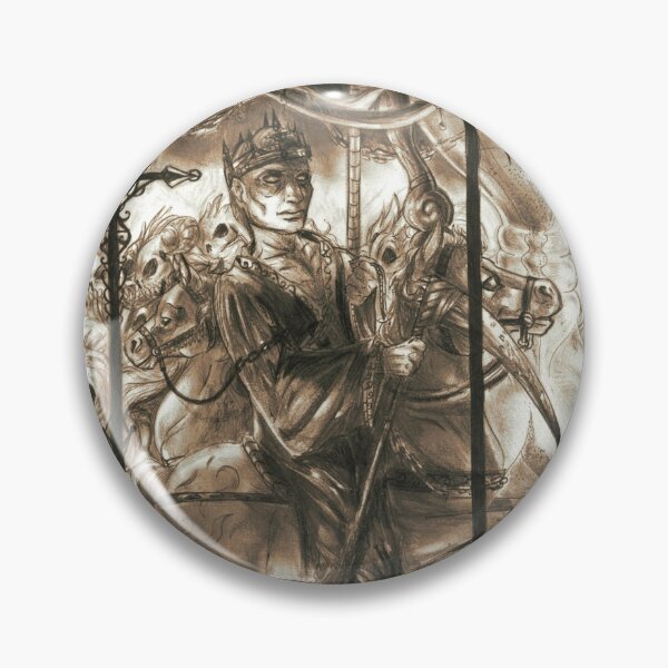 Item preview, Death on a carousel horse (version 2) designed and sold by Furiarossa.