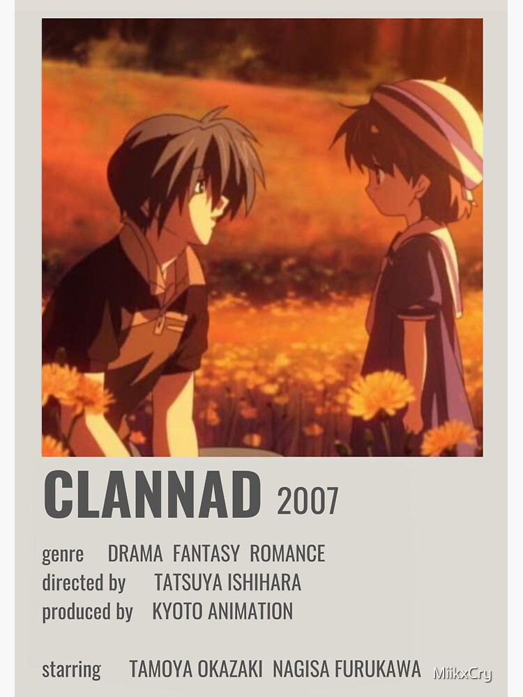 Clannad Classic Japanese Anime Art Print Poster Manga Cartoon