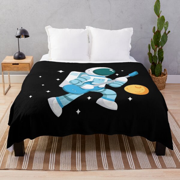Item preview, Rock music astronaut with guitar punk rock designed and sold by Luxara1.