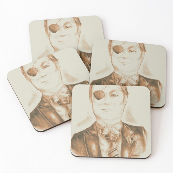 Item preview, Mads Mikkelsen con parche en el ojo designed and sold by Furiarossa.