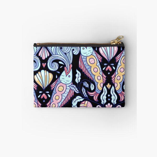 Item preview, fish abstract design designed and sold by tangledgayathri.