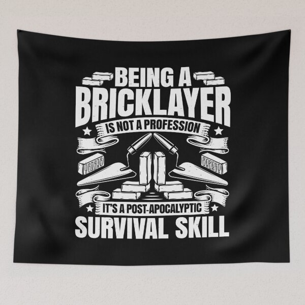 Item preview, Bricklayer Mason Brickmason Blockmason designed and sold by Krautshirts.