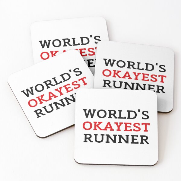 Item preview, World's Okayest Runner designed and sold by ZestyFruit.