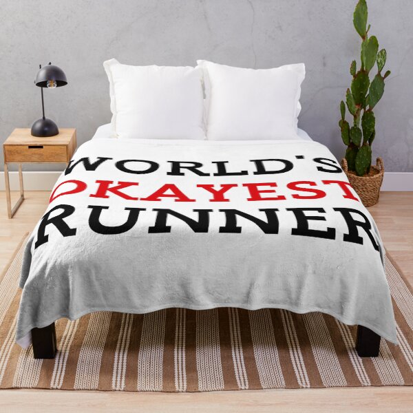 Item preview, World's Okayest Runner designed and sold by ZestyFruit.