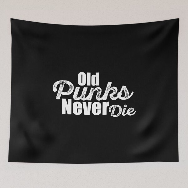 Item preview, Old Punks Never Die designed and sold by AmberSiraj.