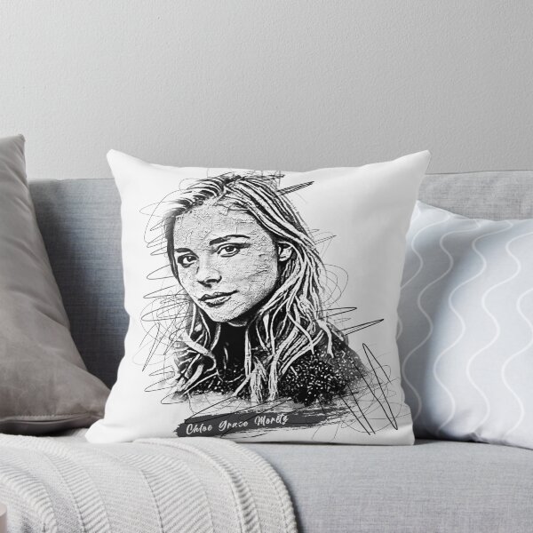 Item preview, Chloe Grace Moretz Abstract Sketch Art, Chloe Grace Moretz Sketch Design, Chloe Grace Moretz designed and sold by graphic-genie.