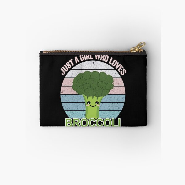 Item preview, Just a Girl Who Loves Broccoli Funny Vintage Broccoli Gift designed and sold by SaliDesigner.