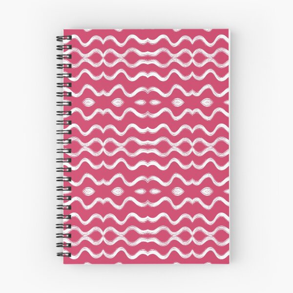 Item preview, Pink Wave Drawing Funky Abstract Pattern designed and sold by bubblyshades.