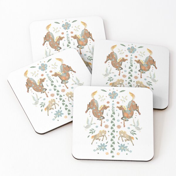 Item preview, Symmetrical figurative animal composition designed and sold by Tayastore.