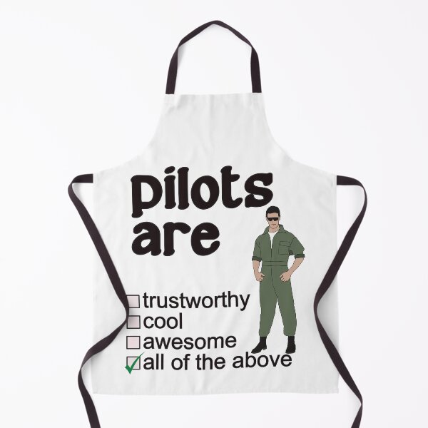 Item preview, Pilots Are Trustworthy, Cool, Awesome - Professions We Love designed and sold by DerekJSmith.