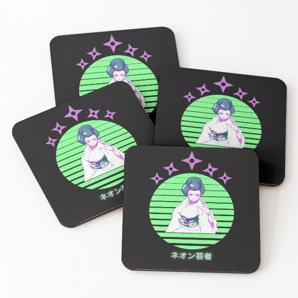 Item preview,  Vaporwave Anime Geisha Kyoto Japan Kimono designed and sold by ShirtVibes.