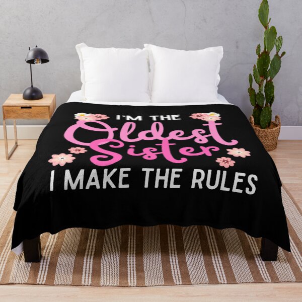 Item preview, Im the oldest sister i make the rules | Pink designed and sold by Mixture-DESIGN.