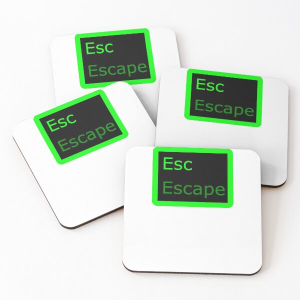 Item preview, Esc Escape key big designed and sold by rednumberone.