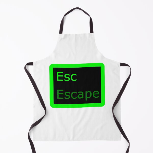 Artikelvorschau, Esc Escape-Taste groß entworfen und verkauft von rednumberone.