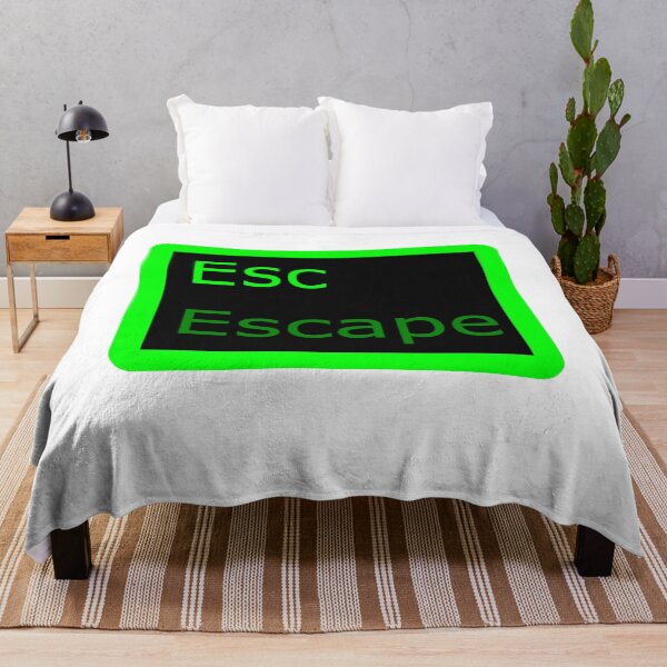 Item preview, Esc Escape key big designed and sold by rednumberone.