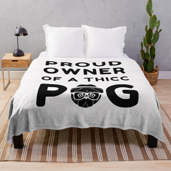 Item preview, Proud Owner Of A Thicc Pug designed and sold by Trendy Merch 90.