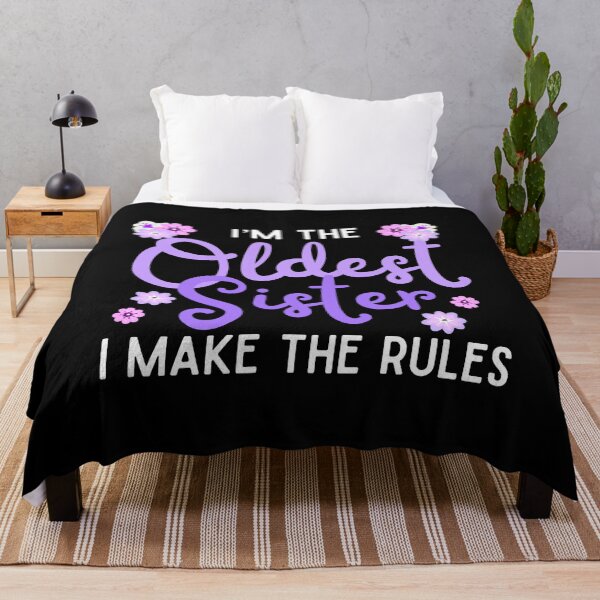 Item preview, Im the oldest sister i make the rules | Purple designed and sold by Mixture-DESIGN.
