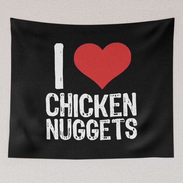 Item preview, Amo las pepitas de pollo designed and sold by The "I Love Everything" Shop.