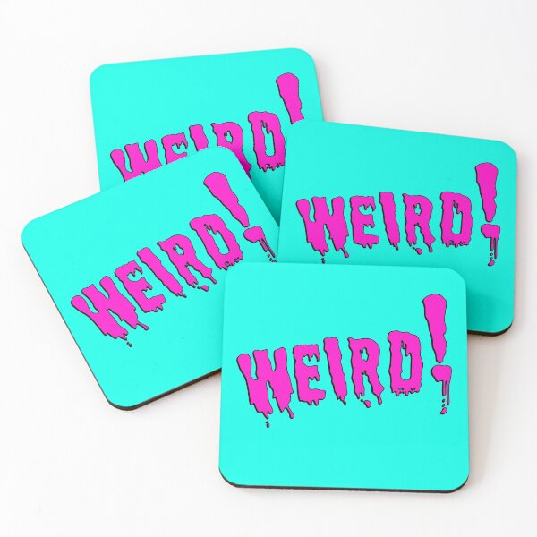 Item preview, Embrace Your Uniqueness: 'Weird!' Quote Typography designed and sold by ShutterStudios.