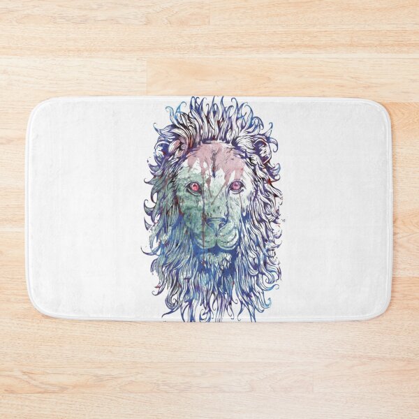 Item preview, lion drawing in watercolor designed and sold by coolt-sherit.