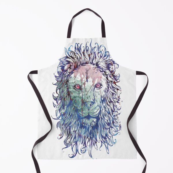Item preview, lion drawing in watercolor designed and sold by coolt-sherit.