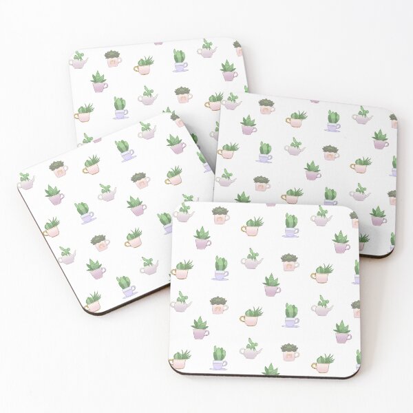 Item preview, Tea time with Succulents designed and sold by relmint.