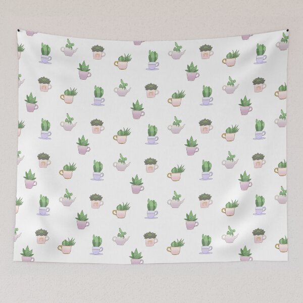 Item preview, Tea time with Succulents designed and sold by relmint.
