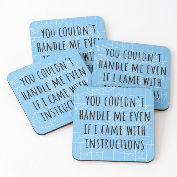 Item preview, Unlock the Mystery: 'You Couldn't Handle Me Even If I Came with Instructions designed and sold by ShutterStudios.