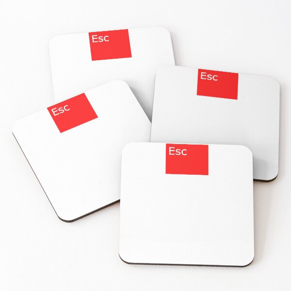 Item preview, Esc Escape key big designed and sold by rednumberone.
