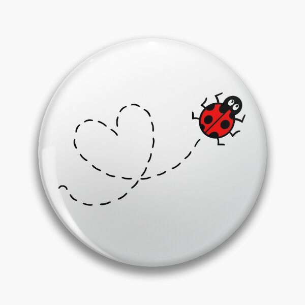 Item preview, Ladybird Heart 1 designed and sold by Helen McCartney Designs.