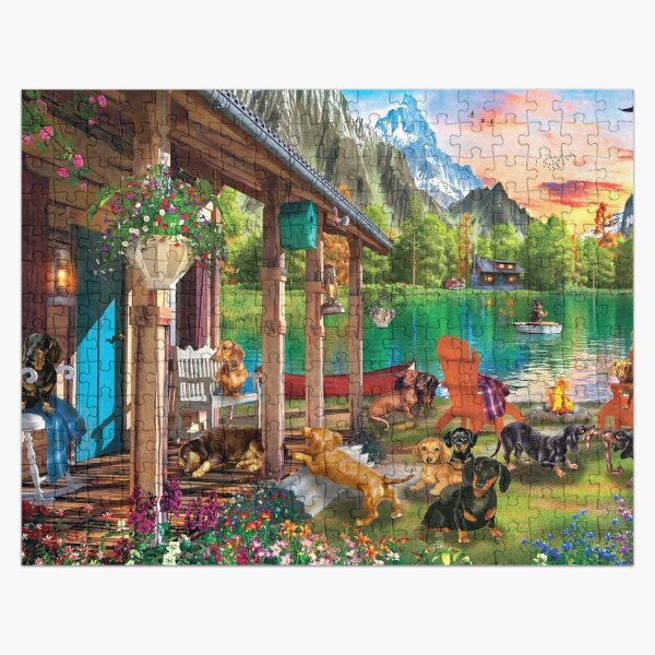 1000 Piece Puzzle, Rescue Dogs