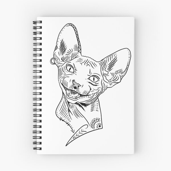 Item preview, sphynx cat, cool cat designed and sold by PawsoMania.