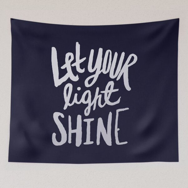Item preview, Let Your Light Shine x Navy designed and sold by theanointedhome.