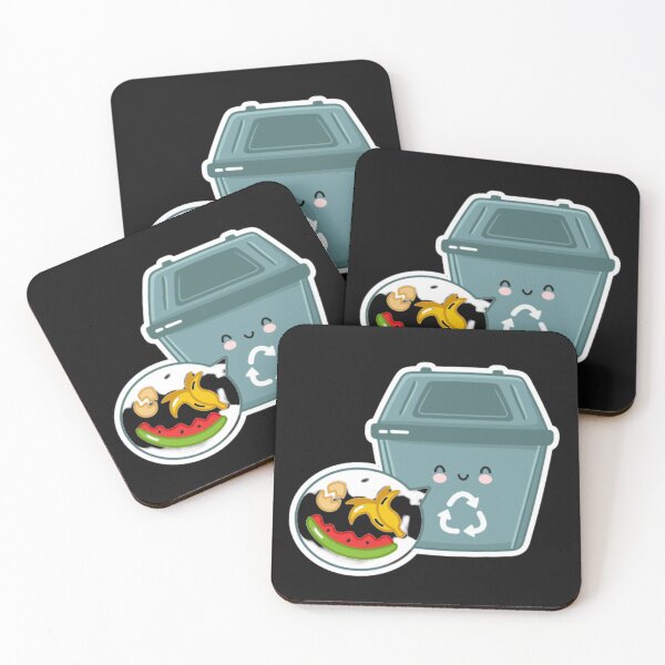 Item preview, Cute happy garbage trash sticker designed and sold by angel1818.