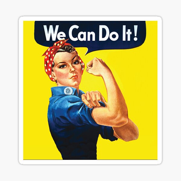 Item preview, We Can Do It - Rosie the Riveter designed and sold by Matchesss012.