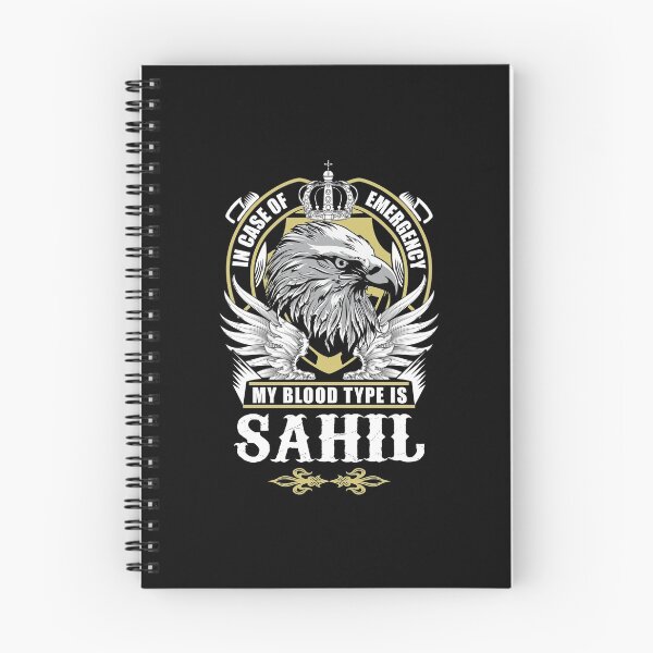 Item preview, Sahil Name T Shirt - In Case Of Emergency My Blood Type Is Sahil  Gift Item Tee designed and sold by isalvatore.