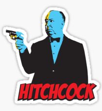 Hitchcock Sticker