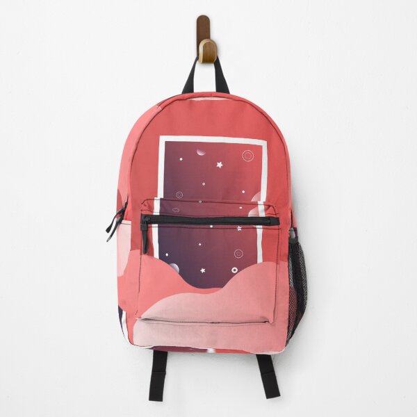 Item preview, Door to Sky Roaring Red Minimalist Illustration by Miraidesigns designed and sold by miraidesigns.