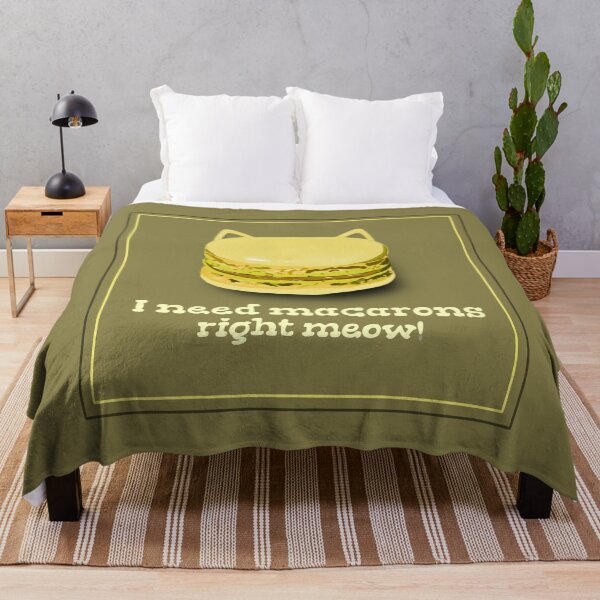 Item preview, Macarons right meow gold designed and sold by Weather gifts .