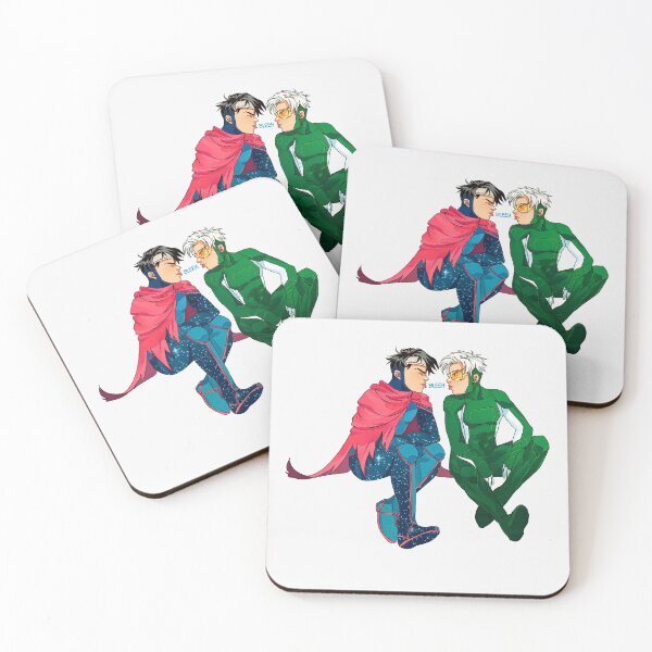 Item preview, Wiccan Vision And Hulkling designed and sold by shopWVision.