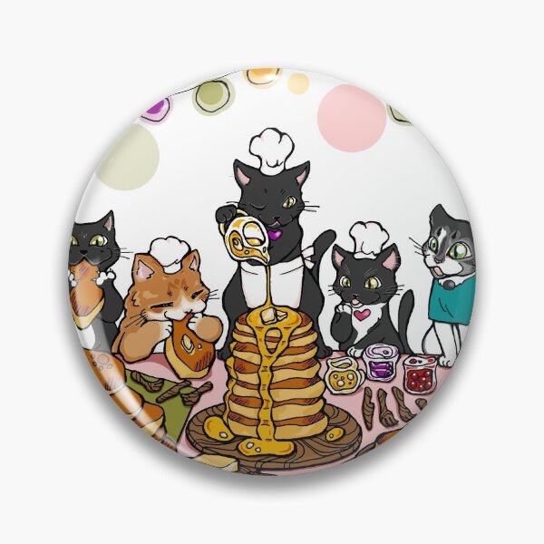 Item preview, Pancake Cat - Modeled after my cats, family love, party, Pancake for you! designed and sold by SajuArtZen.