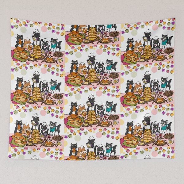 Item preview, Pancake Cat - Modeled after my cats, family love, party, Pancake for you! designed and sold by SajuArtZen.