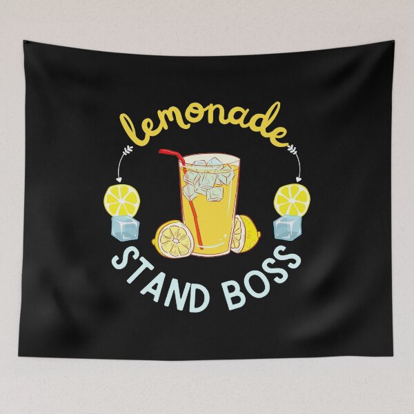Item preview, Lemonade Stand Boss designed and sold by Mixture-DESIGN.