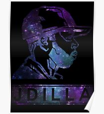 J Dilla Galaxy Poster Poster
