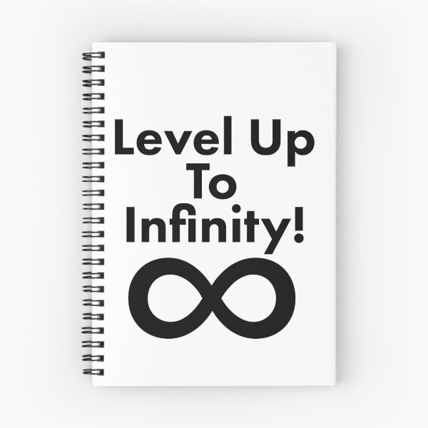 Item preview, Level Up to Infinity! designed and sold by troyaustria.