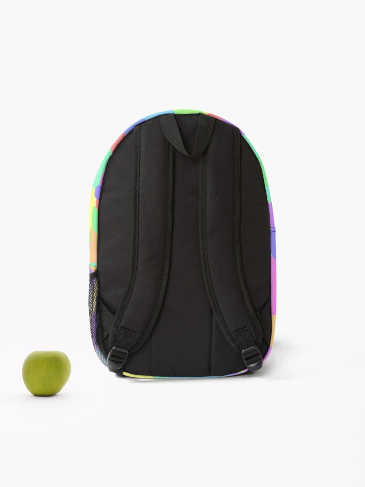 Thumbnail 2 of 3, Backpack, Abstract Dots - Multicoloured designed and sold by ShutterStudios.